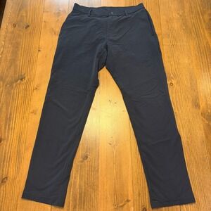 Bearbottom Clothing Pants Mens Medium 30x30 Blue Slim Stretch Chino Golf Casual